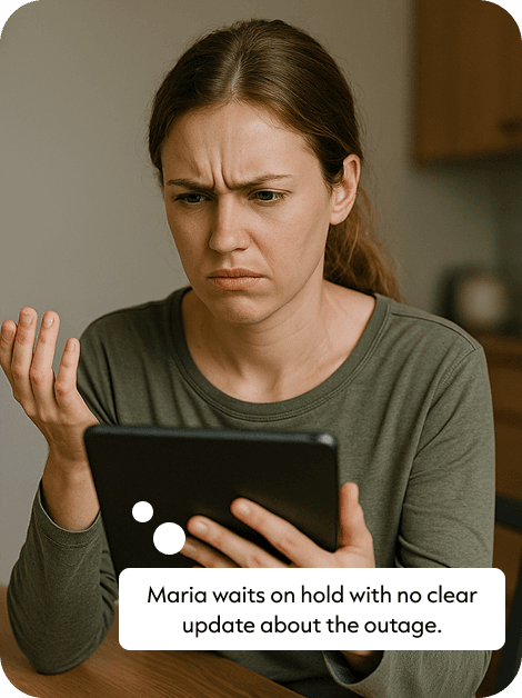 Maria's experience before AI